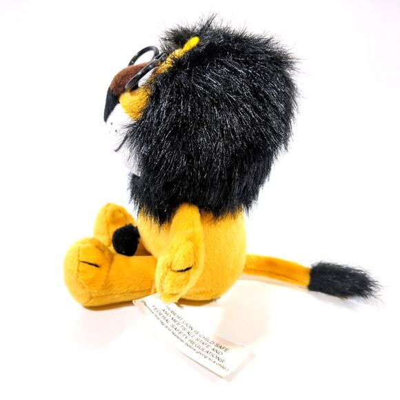 Hubert Lion Plush 8" w/ Glasses Harris Bank 2007 Animal Fair Stuffed Toy - Picture 2 of 6